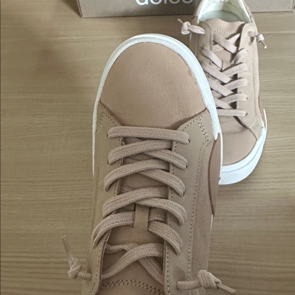Dolce Vita Zina Dune Multi Suede Sneakers 6.5 - Picture 8 of 15